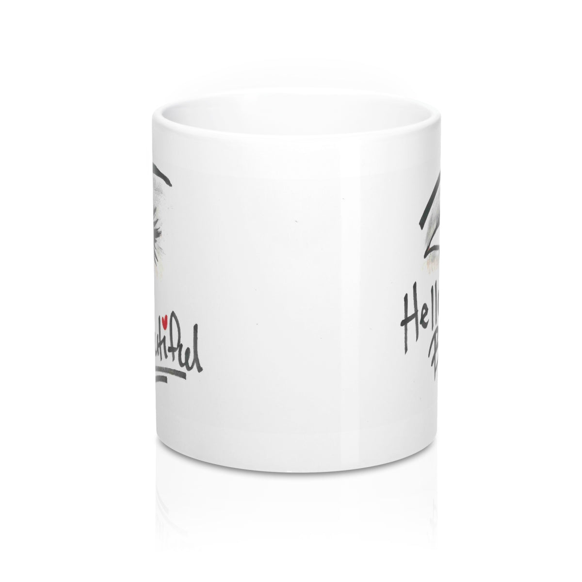 HelloBubba 11 oz Ceramic Mug HELLO MY NAME IS BUBBA Name Badge Mug