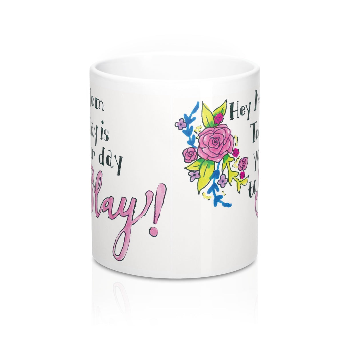 Battery Life of a Boy Mom Ceramic Coffee Mug 11 fl oz, Mother's Day,  Dynamic Apparel