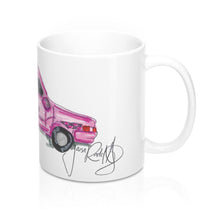 Load image into Gallery viewer, &quot;XOXO Pink Taxi&quot; 11 oz Mug